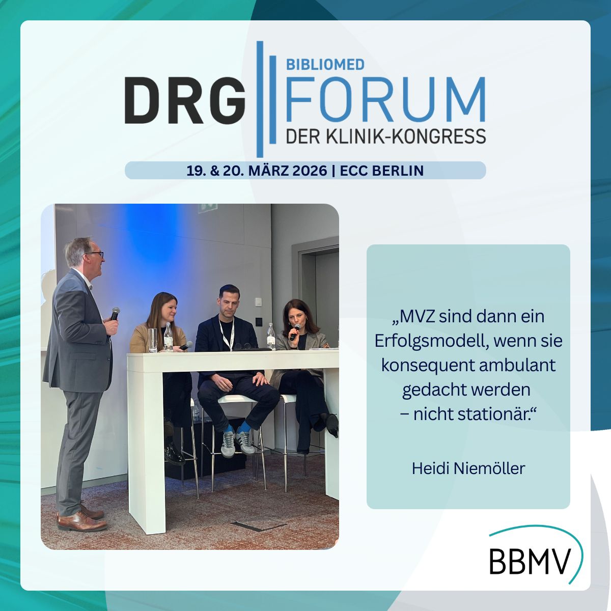 Paneldiskussion DRG-Forum 19. März 2026