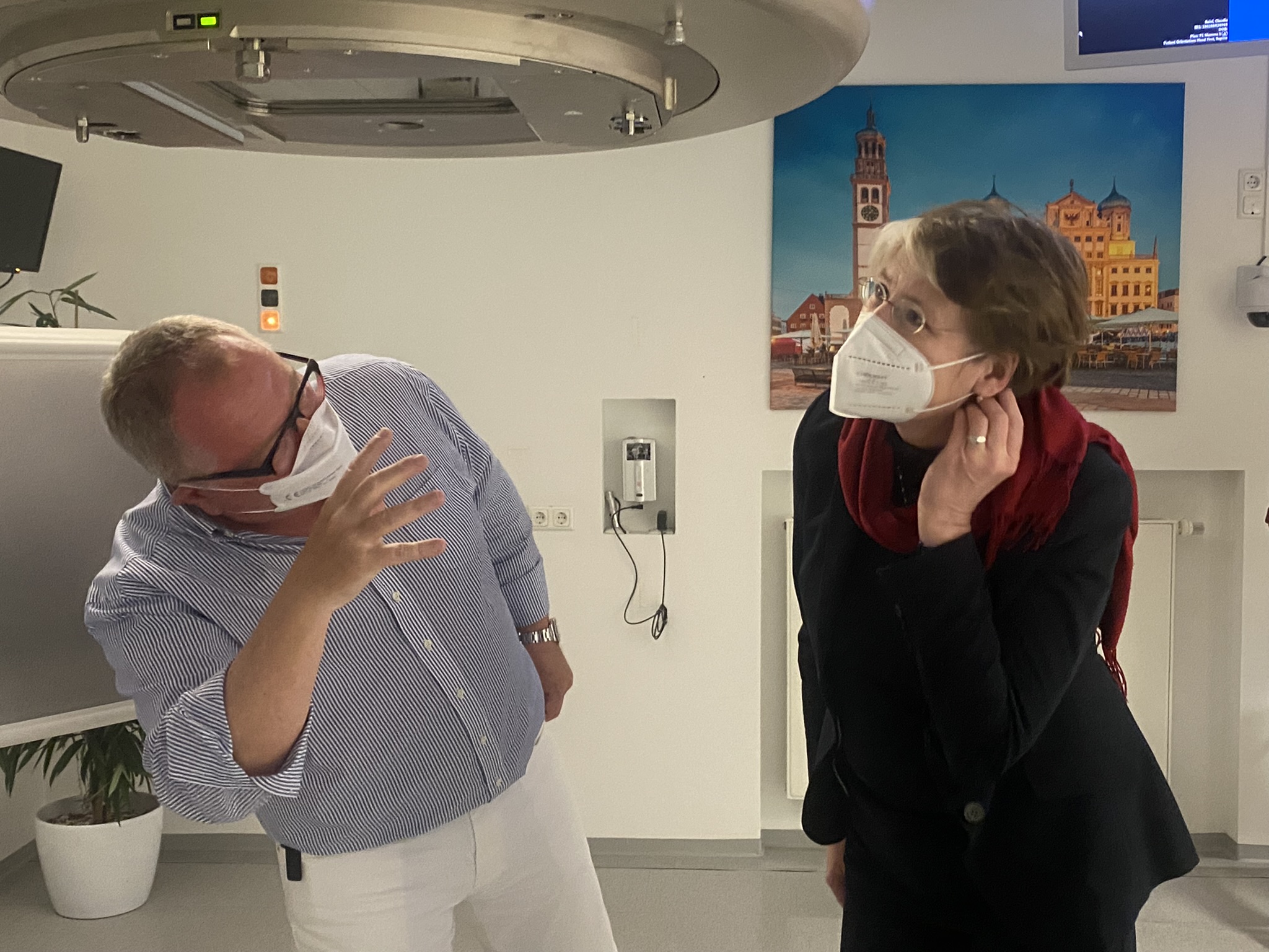 MVZ-Besichtigung mit Frau Ulrike Bahr, MdB, 2022 