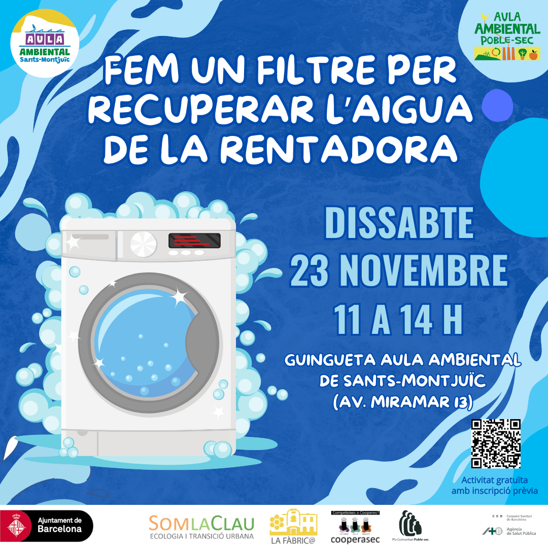 L'aigua per netejar i regar és possible !