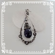 Saphir-Anhänger, wirework