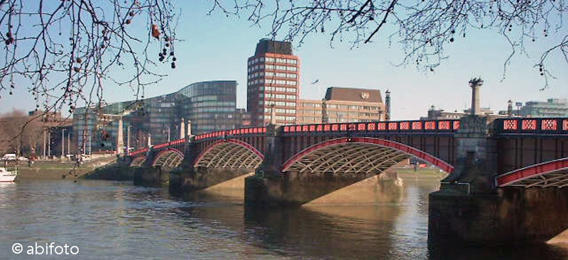 Lambeth Bridge in London/England