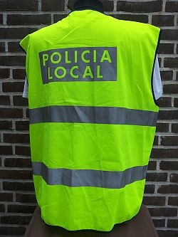 Lokale politie, veiligheidsvest