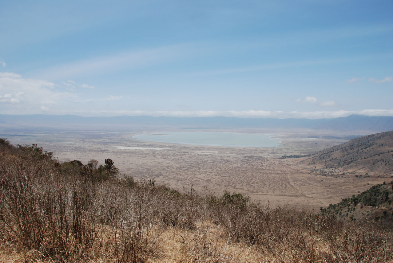 Ngorongoro Krater mit See „Lake Magadi“ (1722müM)