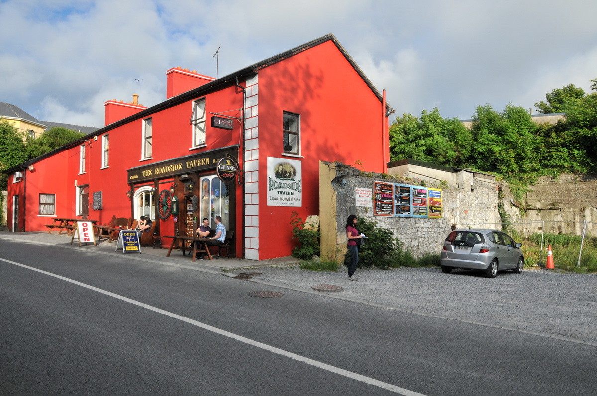 "The Roadside Tavern" in Lisdoonvarna, Verpflegungshalt