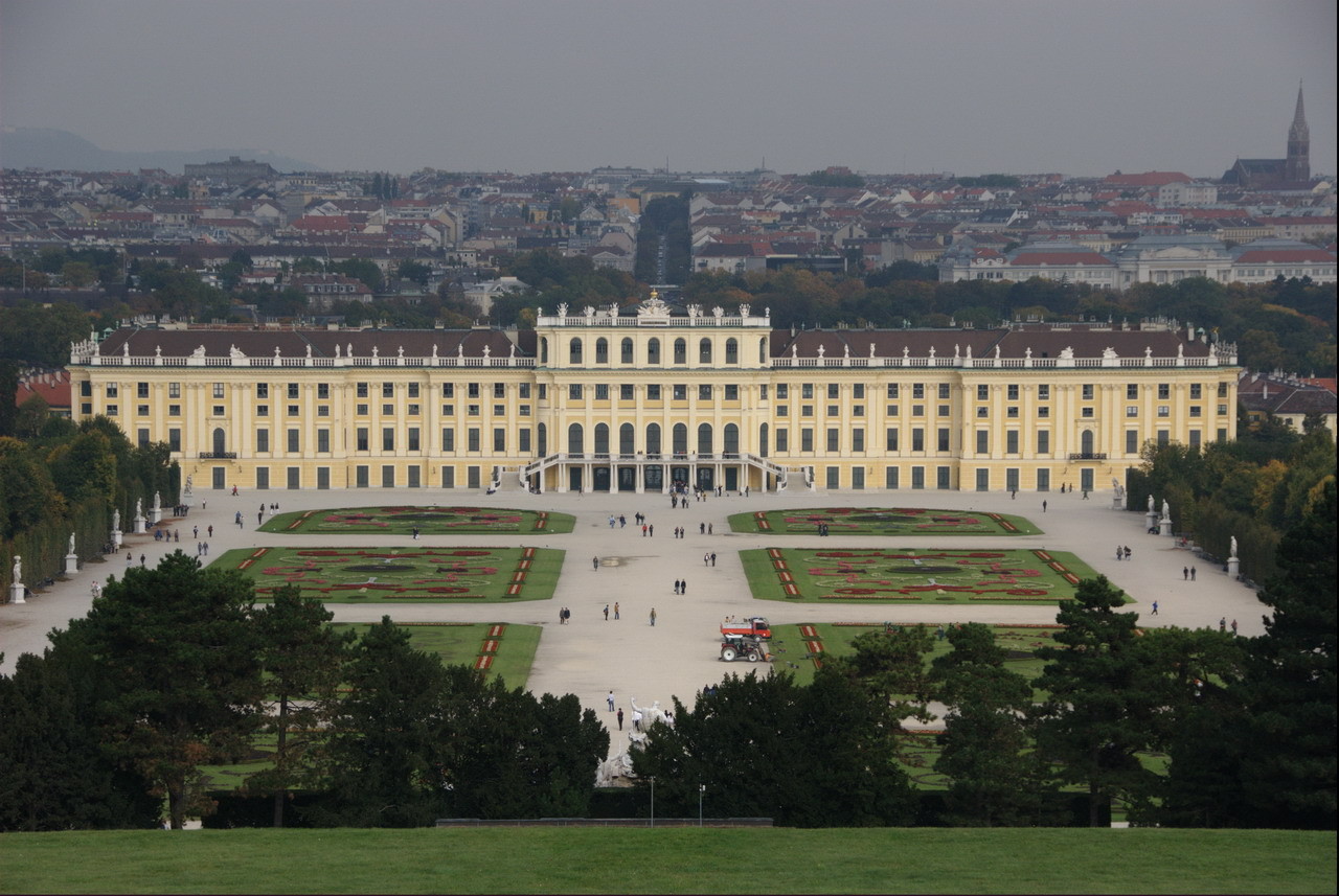 Schloss Schönbrunn, Blick von der Gloriette