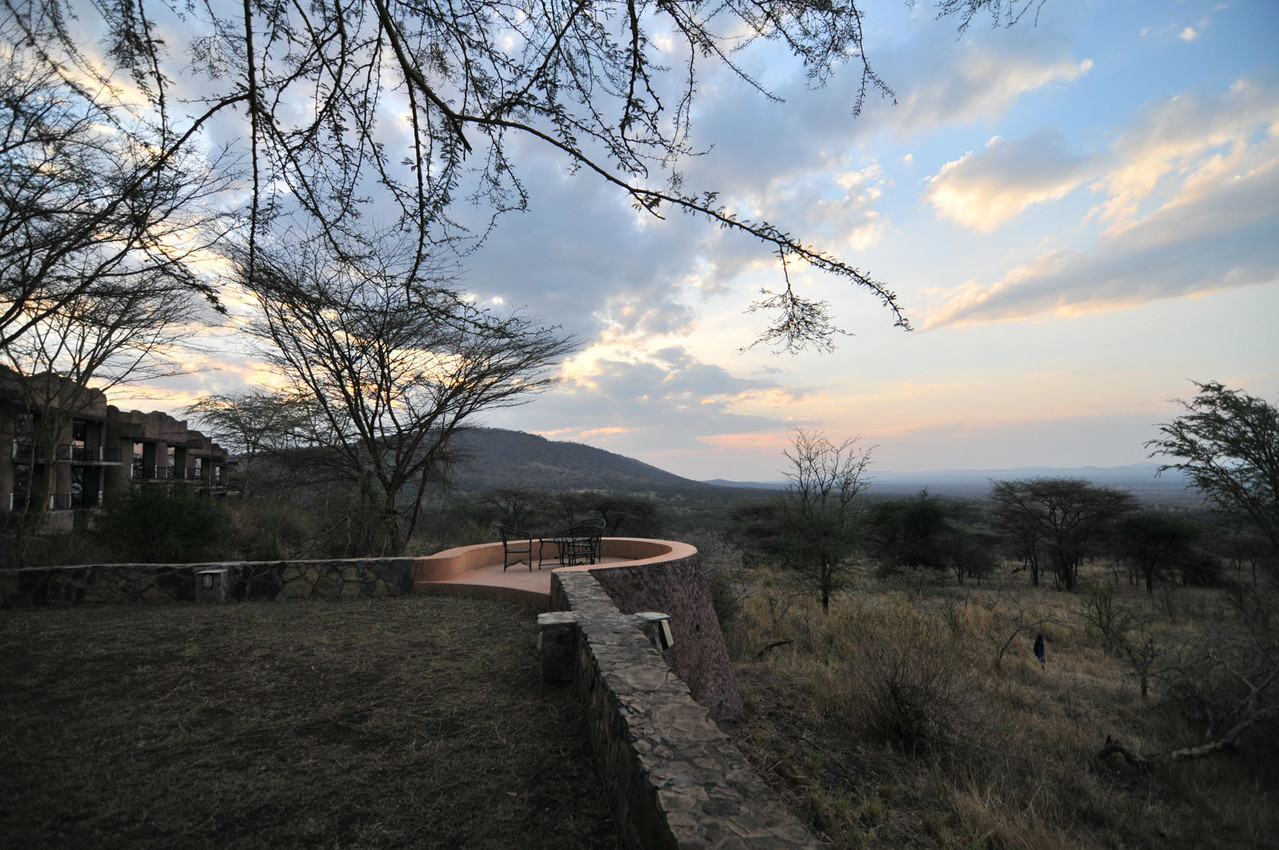 "Serengeti Sopa Lodge", mittendrin im Geschehen