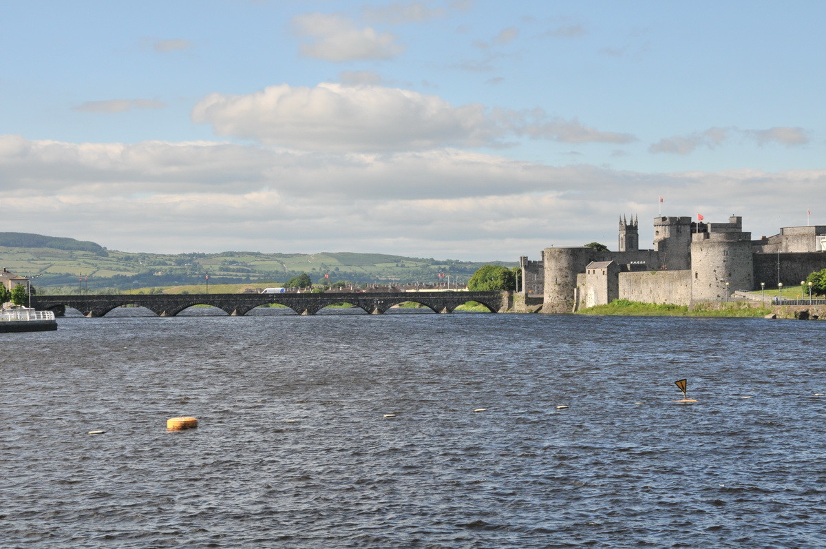 Das KIng John's Castle in Limerick