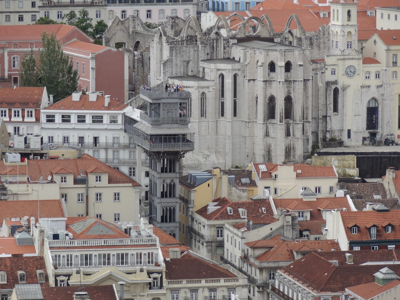 Blick vom Castelo de Sao Jorge