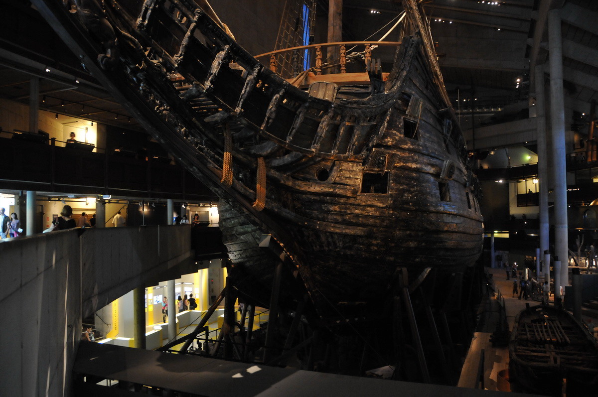 und Besichtigung des Vasa Museum