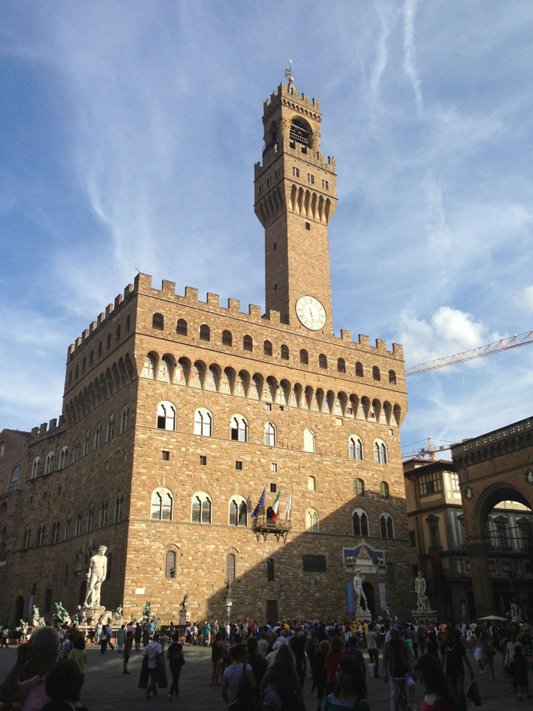 „Palazzo Vecchio“ auf der „Piazza della Signora“