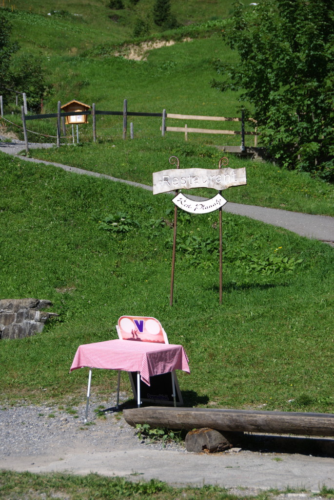 Zwischenhalt auf der Planalp