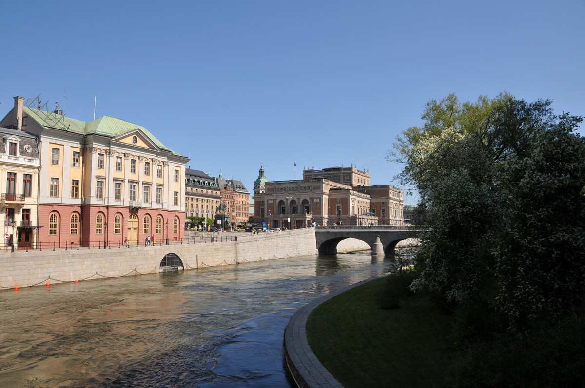 Blick in Richtung Gamla Stan