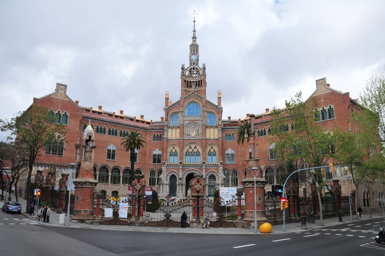 Das Spital „Hospital de la Sta. Creu i St. Pau“