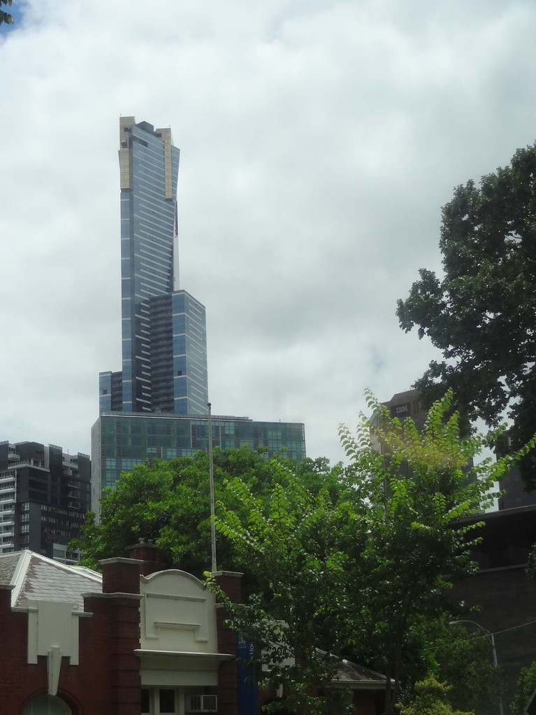 Der Eureka Tower in Melbourne