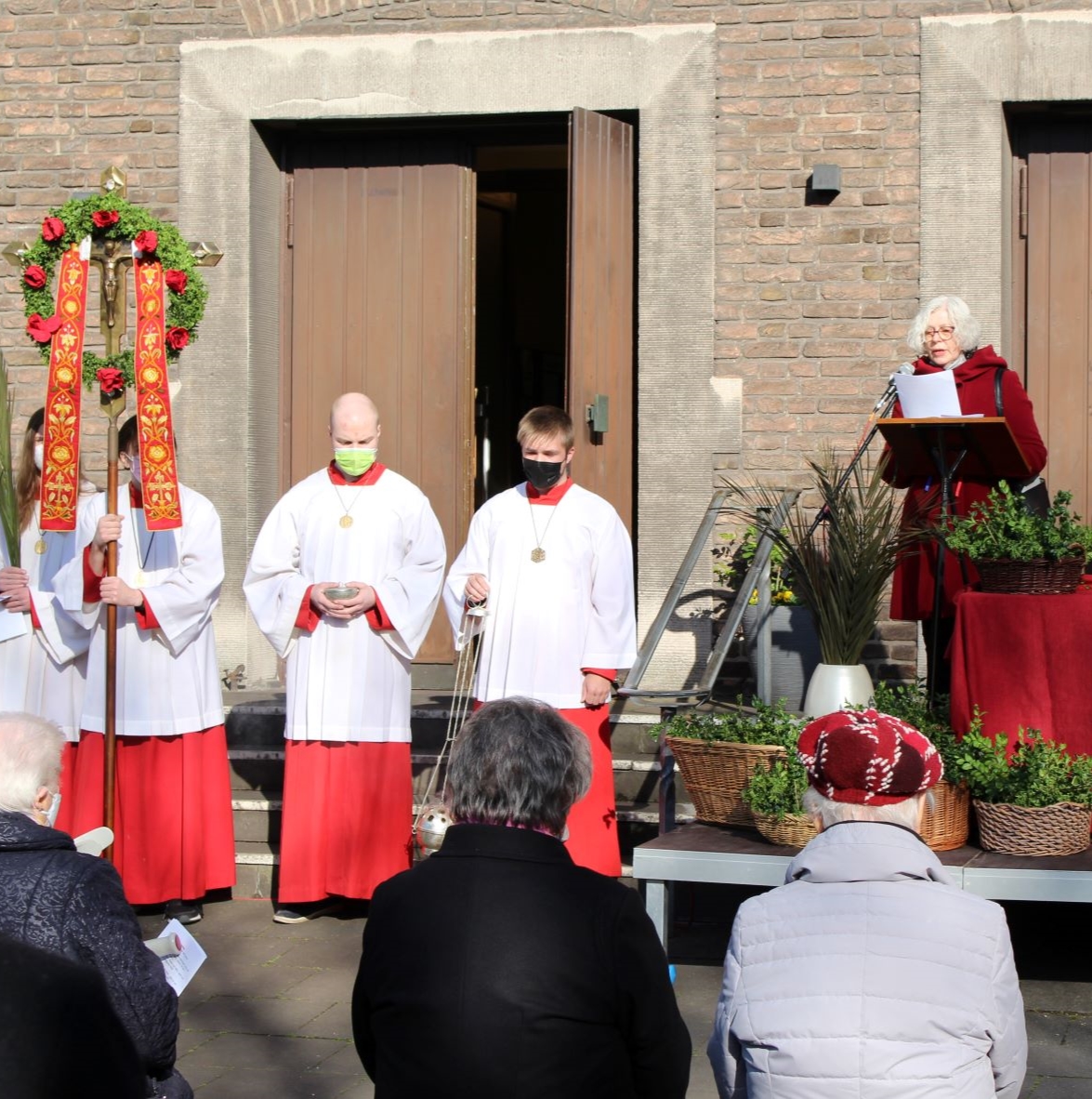 Tochter Zion, streu ihm Palmen - Palmsonntag in St. Barbara