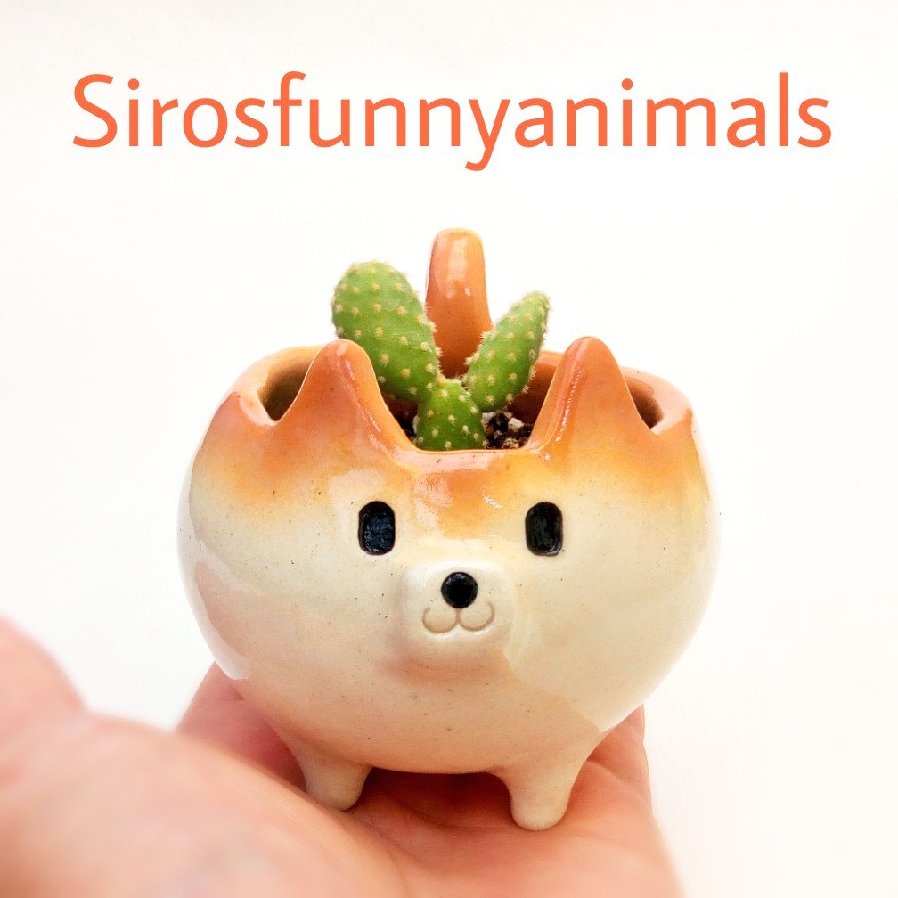 Please look Siros ceramic animals.