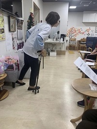研修　杖