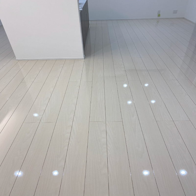 生駒市　新築戸建て  UVフロアコーティング