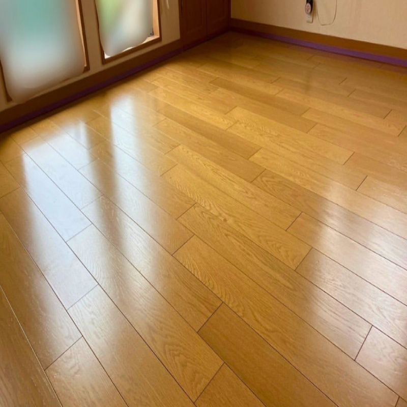 草津市　新築戸建て  UVフロアコーティング