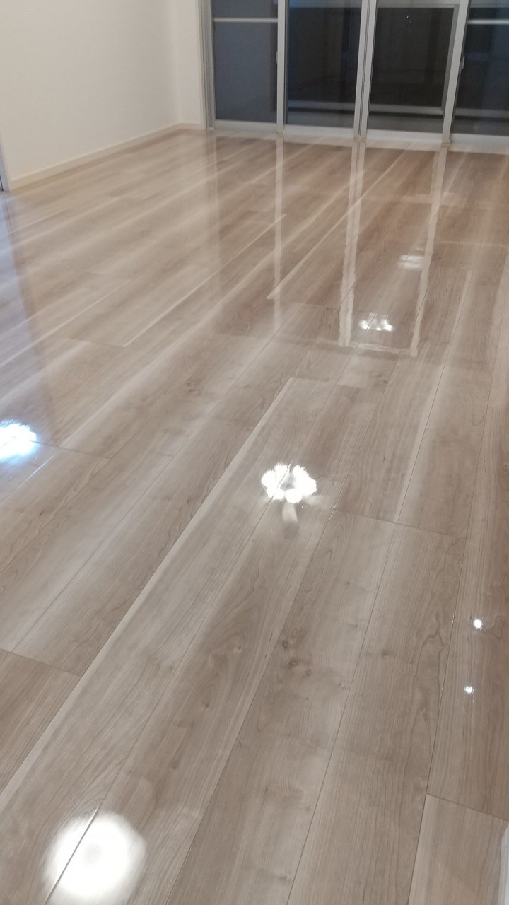王寺町　新築戸建て  UVフロアコーティング