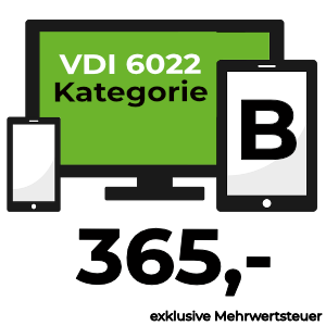 VDI 6022 Kategorie B Online-On-Demand Schulung