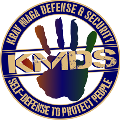 KMDS Germany Logo für Krav Maga Defense Security mit farbiger Hand