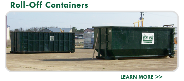 Southern Solid Waste Roll Off Containers