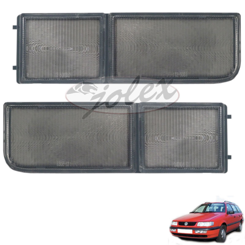 Johns Set Fari Alogeni H1/H1 Per VW Passat 35i (08/93-08/96) - Sostituzione Manuale/Elettrica - Lato Sinistro E Destro