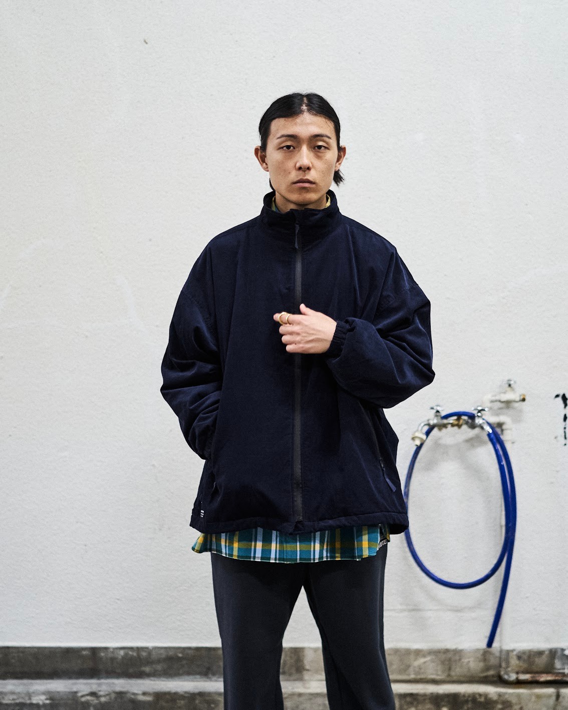 DRY CORDUROY BLOUSON & OVER PANTS セットアップ