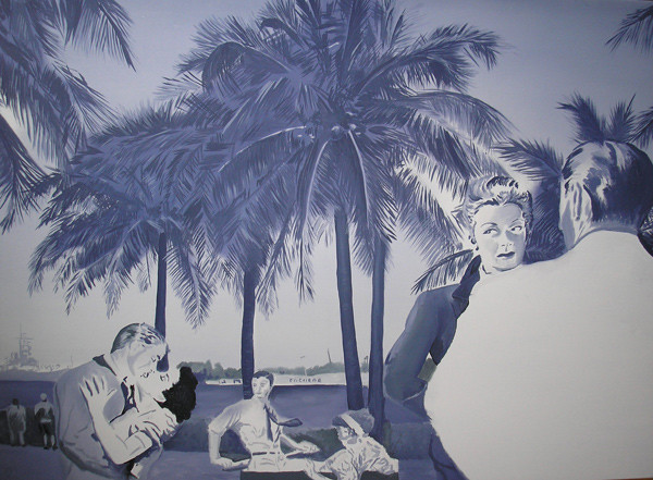 Janus 6 - Hawaii, 2008, Öl auf Leinwand, 100x145cm