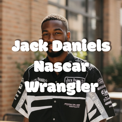 Bouton vers section marques Jack Daniels / Wrangler / Nascar