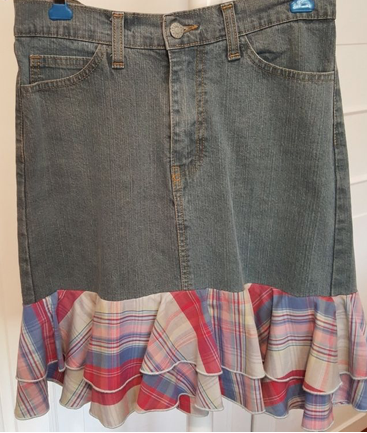 Jupe Jean soldes stars and stripes line dance country