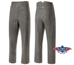 Pantalon taille haute homme vintage discount