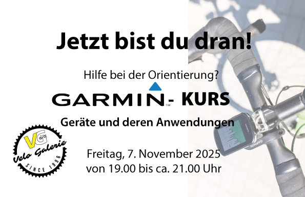 Garmin GPS Kurs Geräte Anwendung lernen
