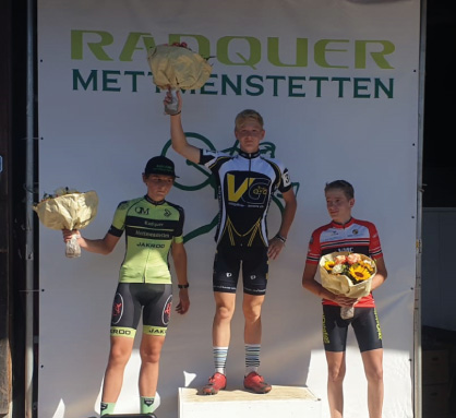 Alexandre Binggeli - 1. Platz Mettmenstetten - 1. Rennen im Velo Galerie Dress!