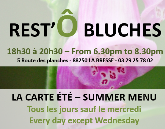 Rest'Ô Bluches - Eté 2025