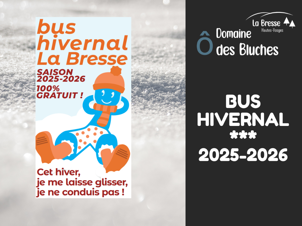 Le bus hivernal hiver 2025/2026  vous conduira aux stations de ski et au centre-ville