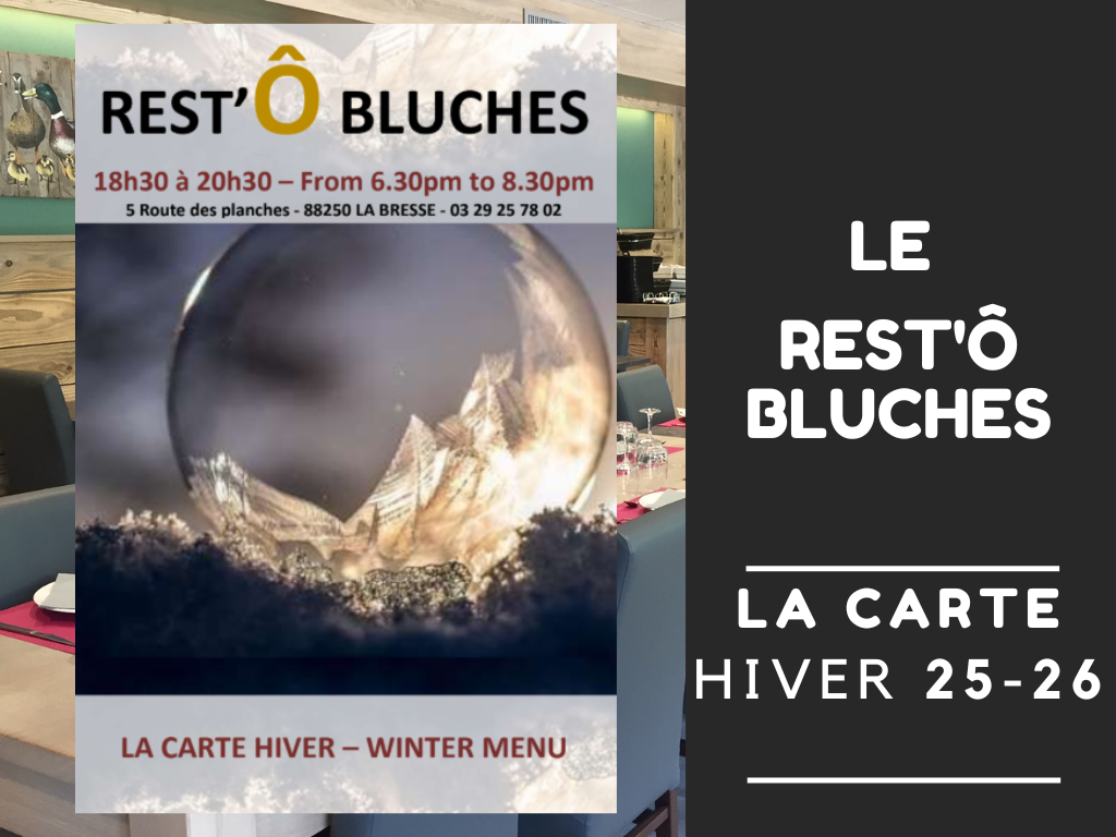 Rest'Ô Bluches - HIVER 2025-2026