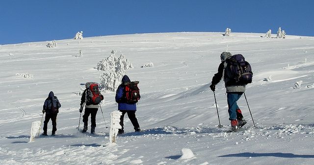 randonnée raquettes ( un départ direct depuis le haut des bluches) @crédit photo Doudou Perrin