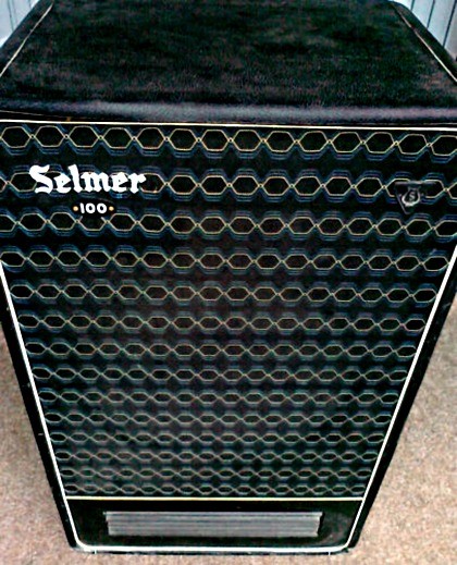 Selmer Goliath 100 Bassbox, Lautsprecher 1X18 Zoll, für die damalige Zeit von gewaltiger Größe