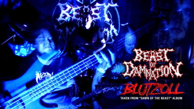 BEAST OF DAMNATION release videoclip for "Blutzoll"