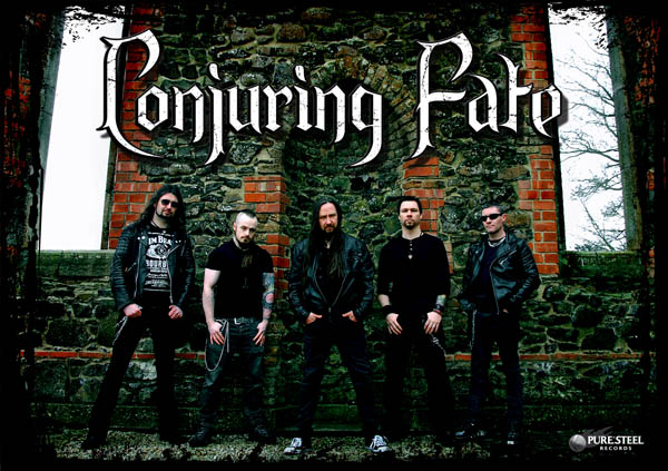 Conjuring Fate, New Album, PURE STEEL records, classic heavy metal, Heavy Metal, Rockers And Other Animals, Rock News, Rock Magazine, Rock Webzine, rock news, sleaze rock, glam rock, hair metal, Valley of Shadows,