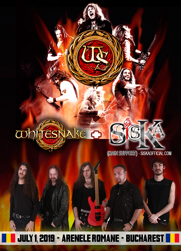 Siska, Whitesnake, Bucharest, live show, Rockers And Other Animals, Rock News, Romantic Dark & Violent, Rock Magazine, Rock Webzine, rock news, sleaze rock, glam rock, hair metal,