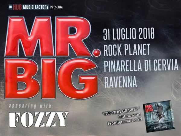 mr big data unica rock planet pinarella di cervia