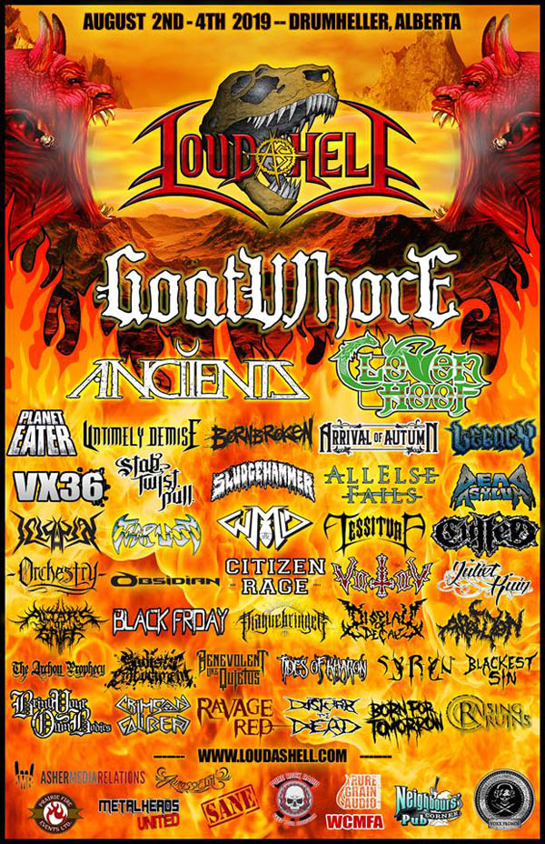 Thrust, Cloven Hoof, Live, Loud As Hell Festival 2019, Pure Steel, NEWS Rockers And Other Animals, Rock News, Rock Magazine, Rock Webzine, rock news, sleaze rock, glam rock, hair metal