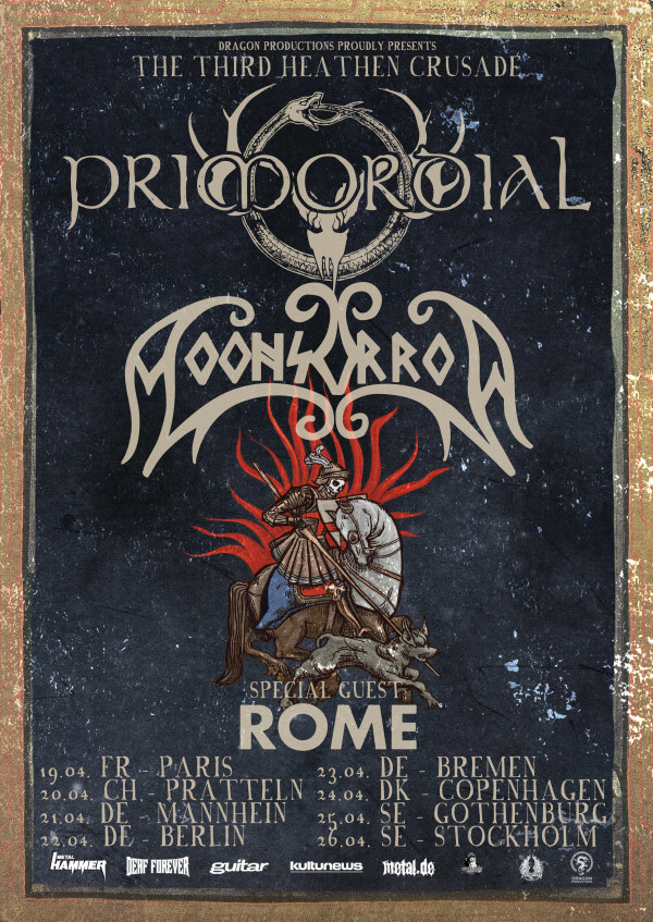 MOONSORROW, Heathen Crusade With Primordial, rockers and other animals, news, century media records, Moonsorrow, ,