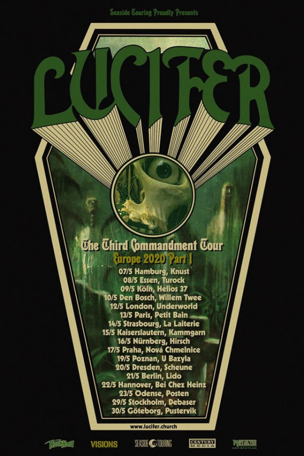 LUCIFER, new record, “Lucifer III”, Century Media Records, rockers and other animals, tour