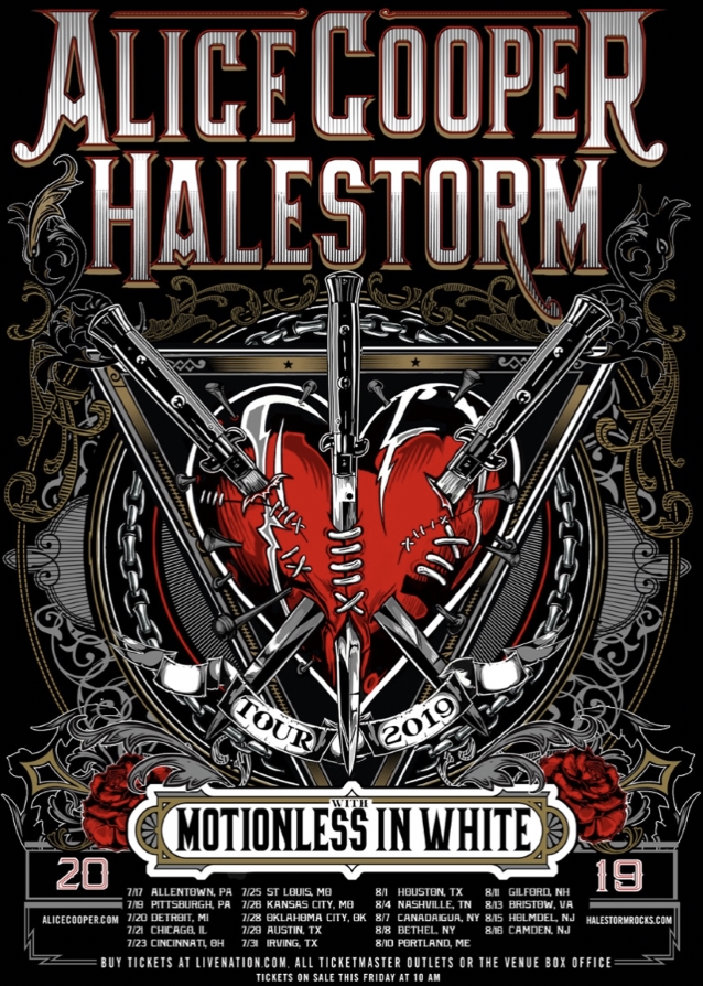 Alice Cooper, North American Tour, Halestorm, Rockers And Other Animals, Rock News, Rock Magazine, Rock Webzine
