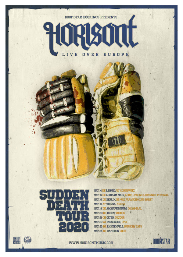 HORISONT, Video Clip, Pushin' The Line, Sudden Death, Album, Century media records, Classic Hard Rock, Rockers And Other Animals, News