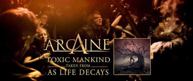 ARCAINE, video, Toxic Mankind, Heavy Metal, As Life Decays, New Album, Rockers And Other Animals, News